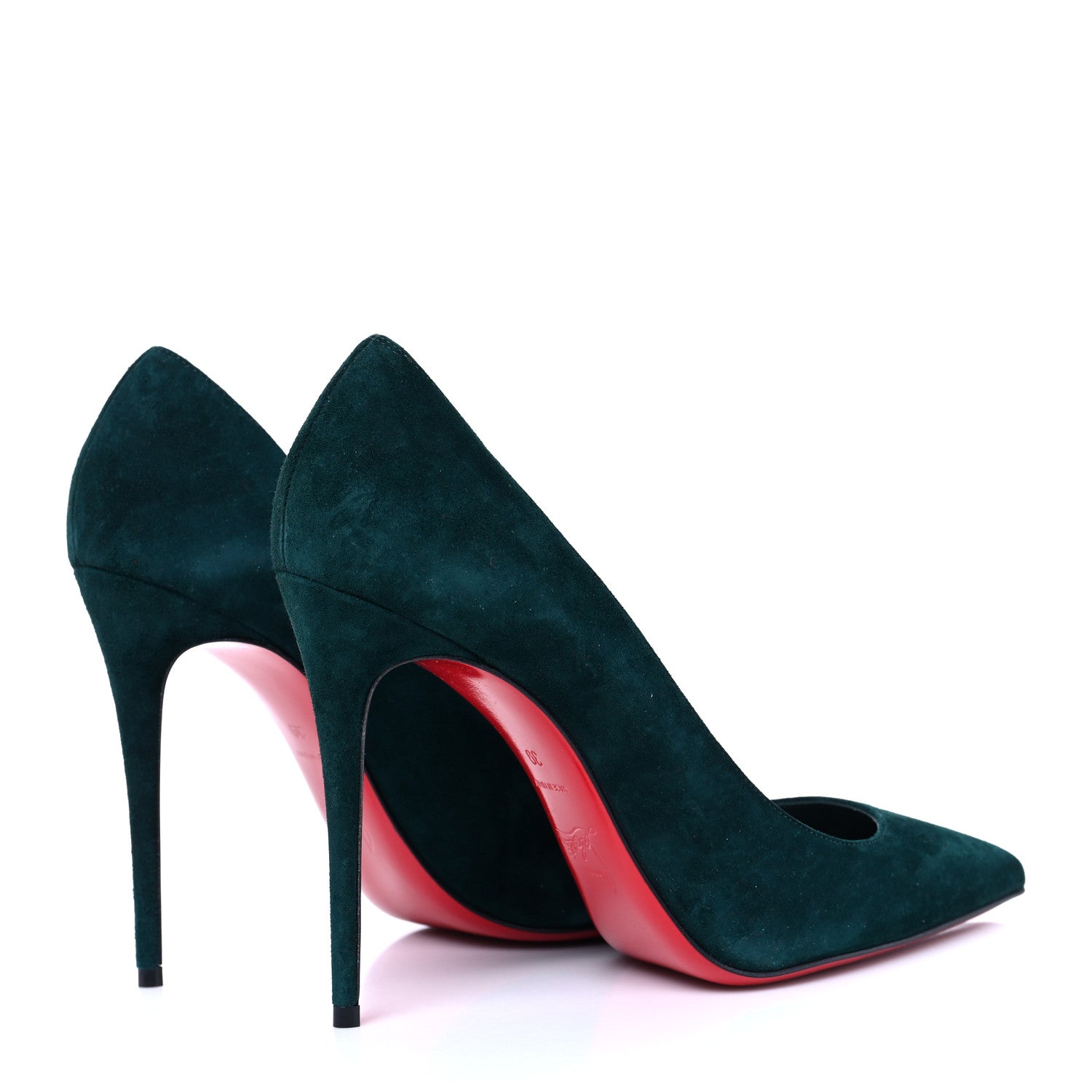 Christian Louboutin Suede So Kate 100 39 Green 4 of 7