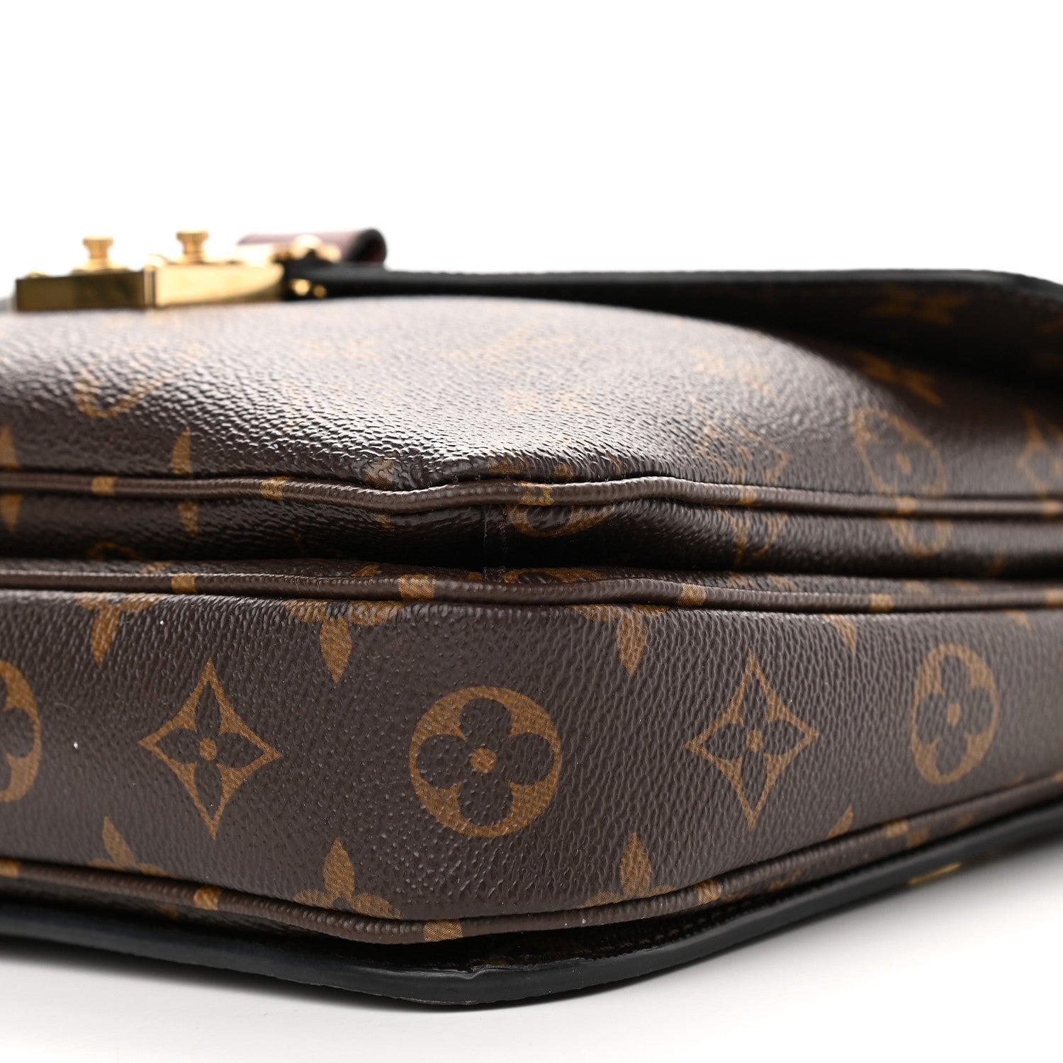 Louis Vuitton Monogram Braided Pochette Metis Safran 8 of 8