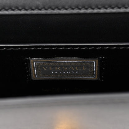 Versace Nappa Medusa Chain Clutch Black 6 of 9