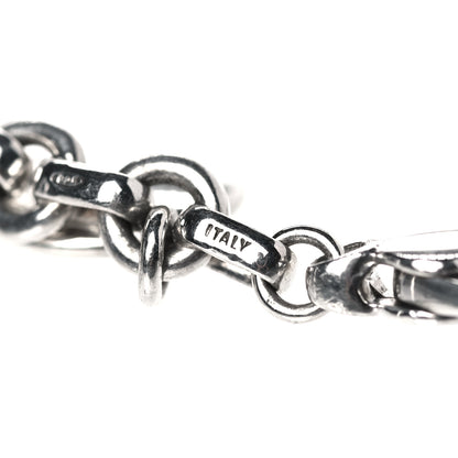 Tiffany Sterling Silver Multi Disc Charm Bracelet 4 of 7