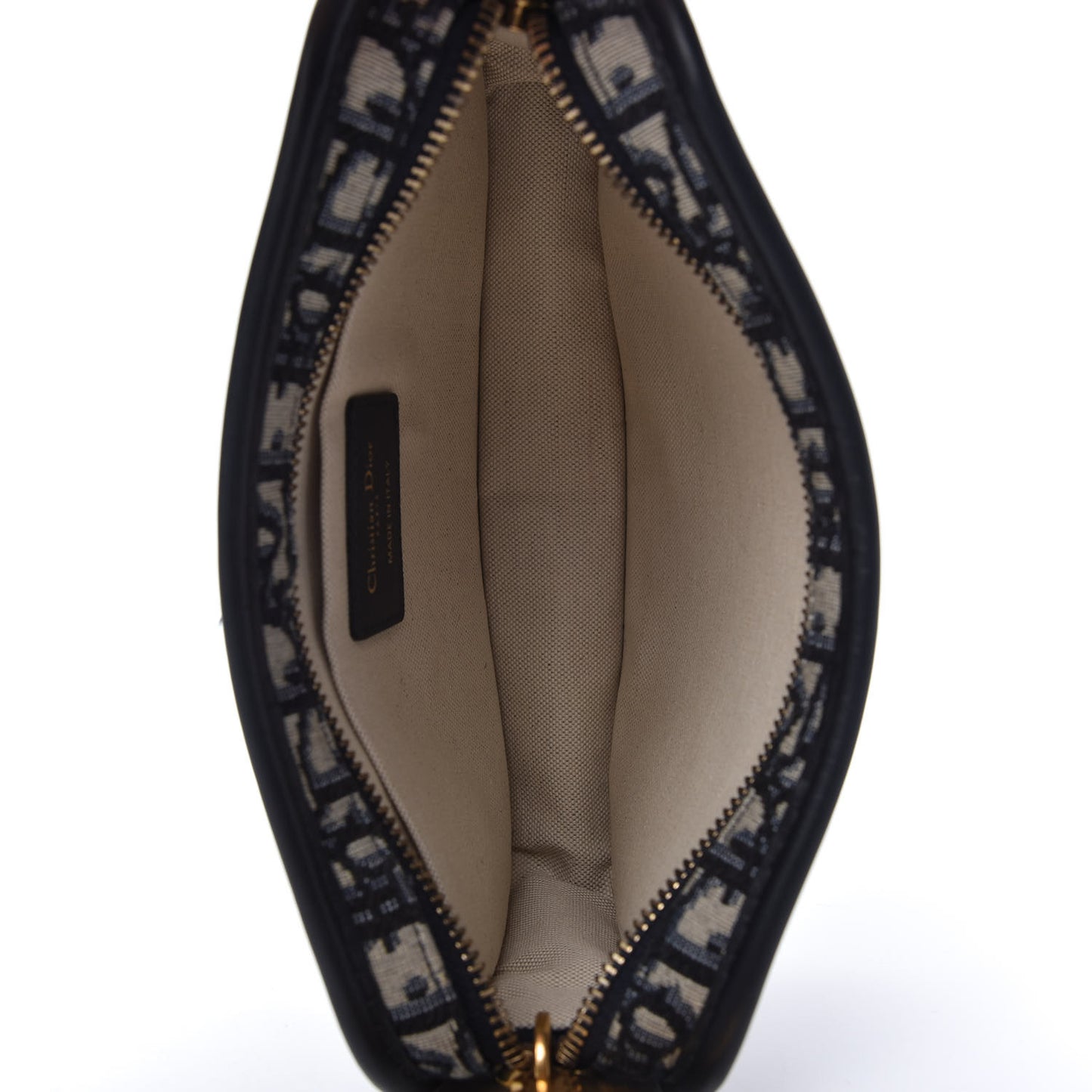 Oblique Diorquake Clutch Blue