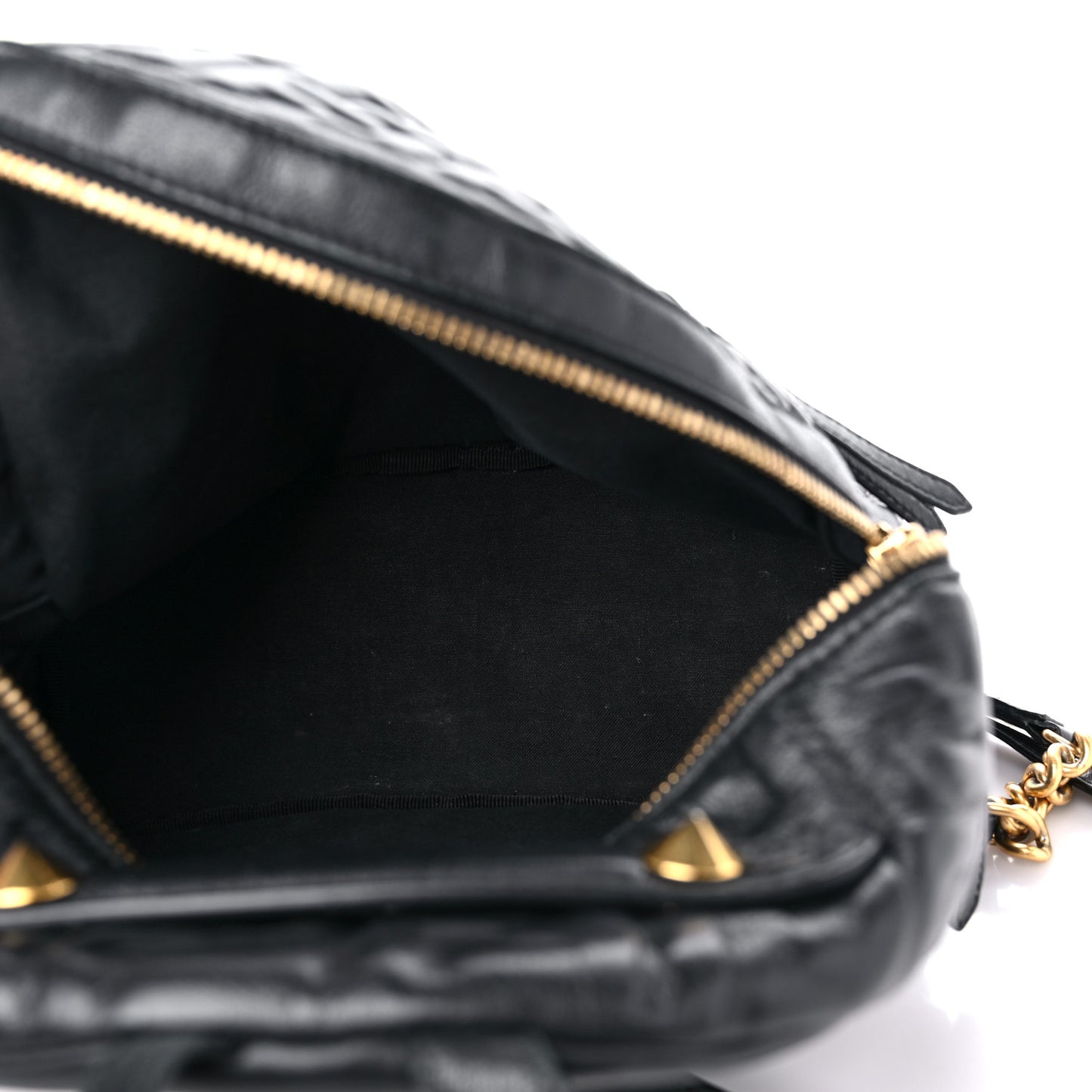 Nappa FF 1974 Embossed Mini Backpack Black