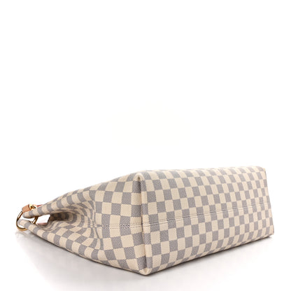 Louis Vuitton LOUIS VUITTON Damier Azur Graceful MM Rose Ballerine 4 of 11