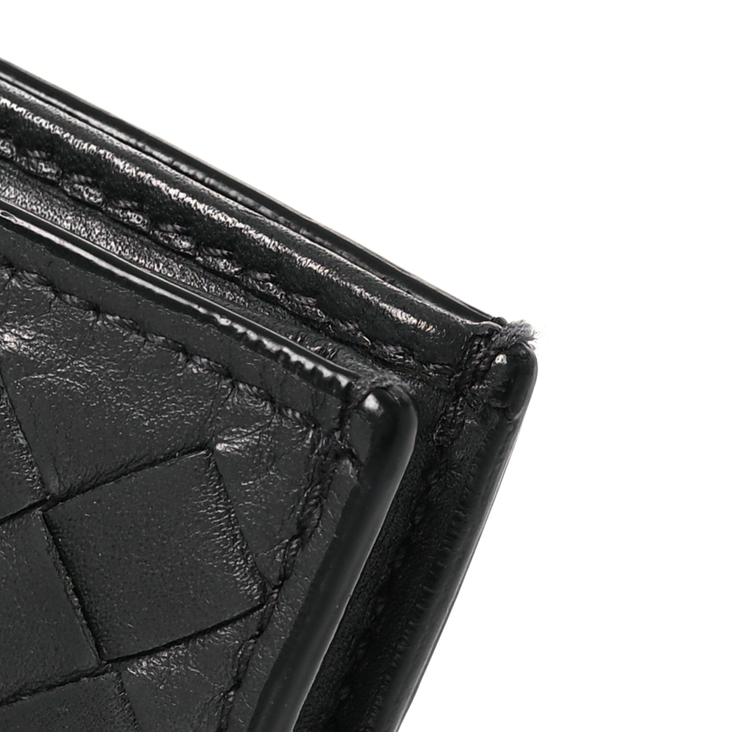 Bottega Veneta Nappa Intrecciato Bi-Fold Wallet Grey 12 of 13