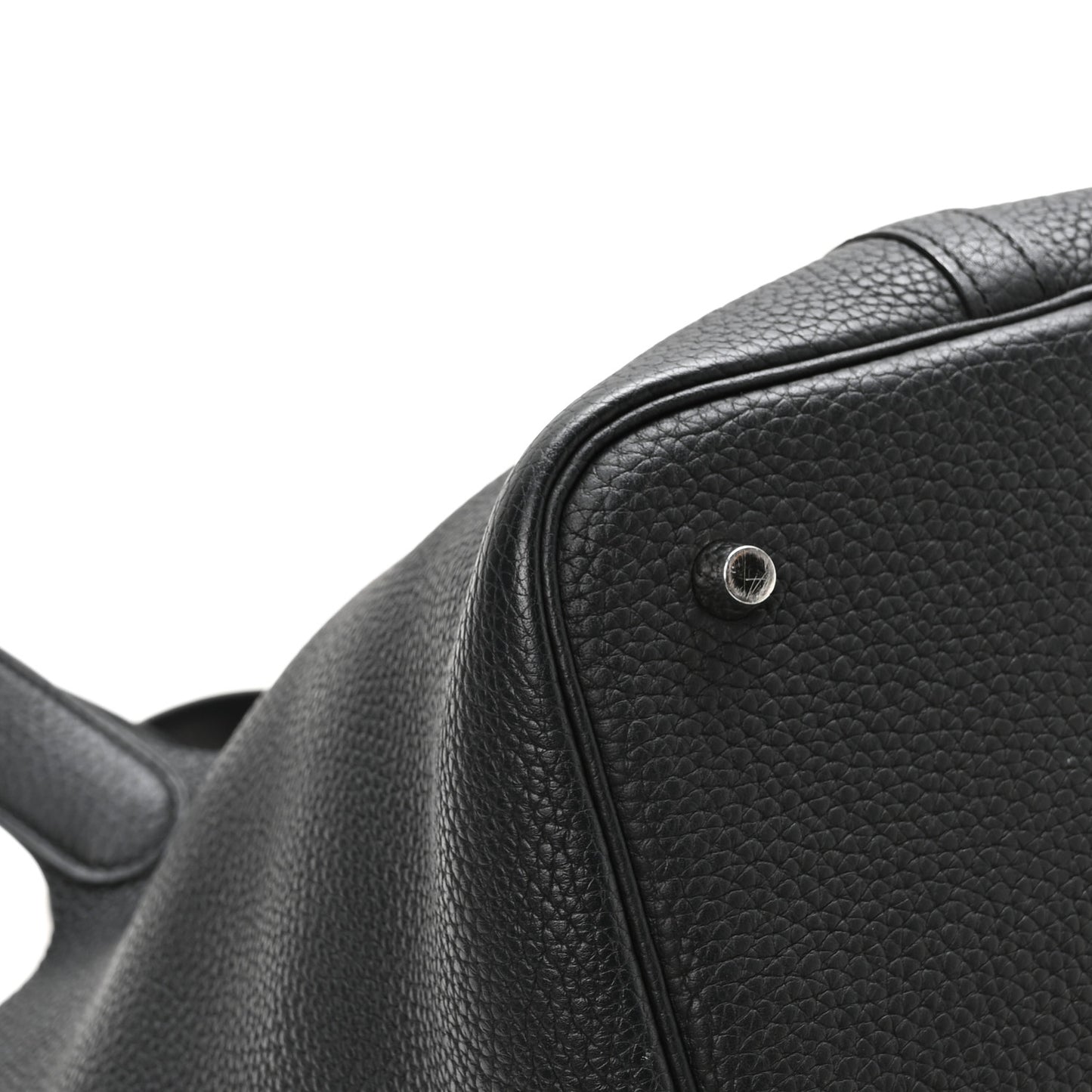 Taurillon Clemence Picotin Lock 22 MM Black
