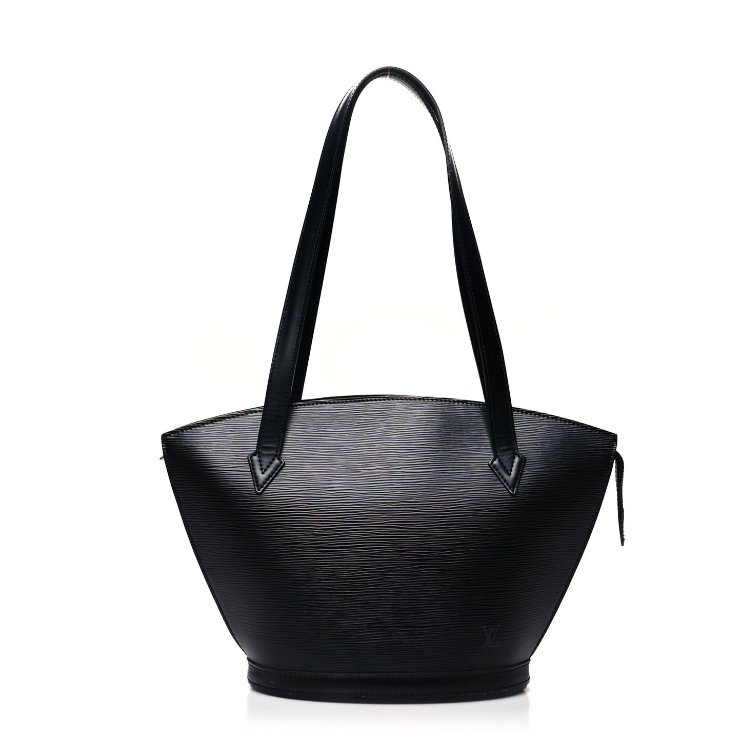 Epi Saint Jacques PM Long Straps Black