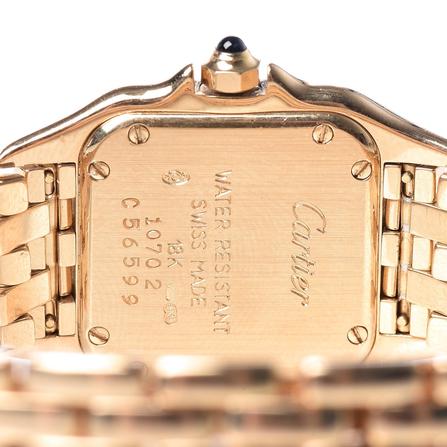 18K Yellow Gold 22mm Panthere Quartz Watch