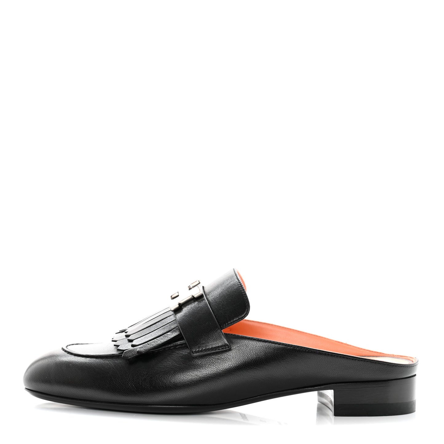 Goatskin Rivoli Mules 39 Black