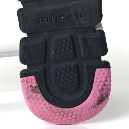 Balenciaga Neoprene Knit Multicolor Sole Womens Speed Sneakers 36 Black White Pink 8 of 9