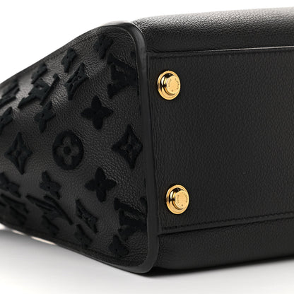 Louis Vuitton Calfskin Monogram Tufting On My Side Black 7 of 9