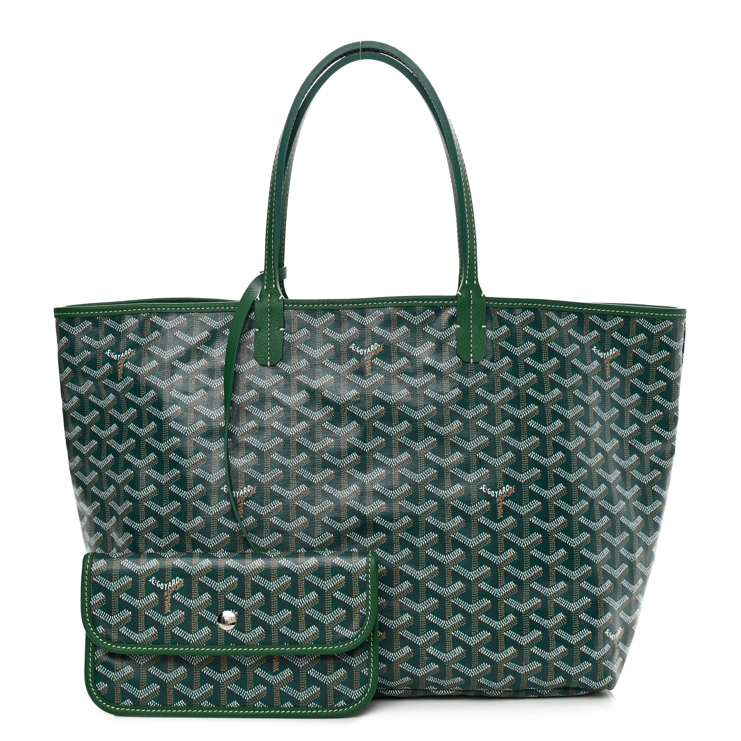 Goyard Goyardine Saint Louis PM Green 1 of 12