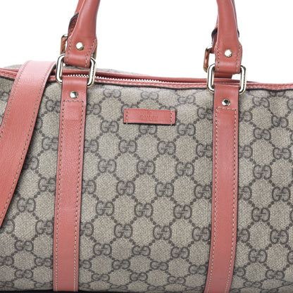 Gucci GG Supreme Monogram Small Joy Boston Pink 9 of 11