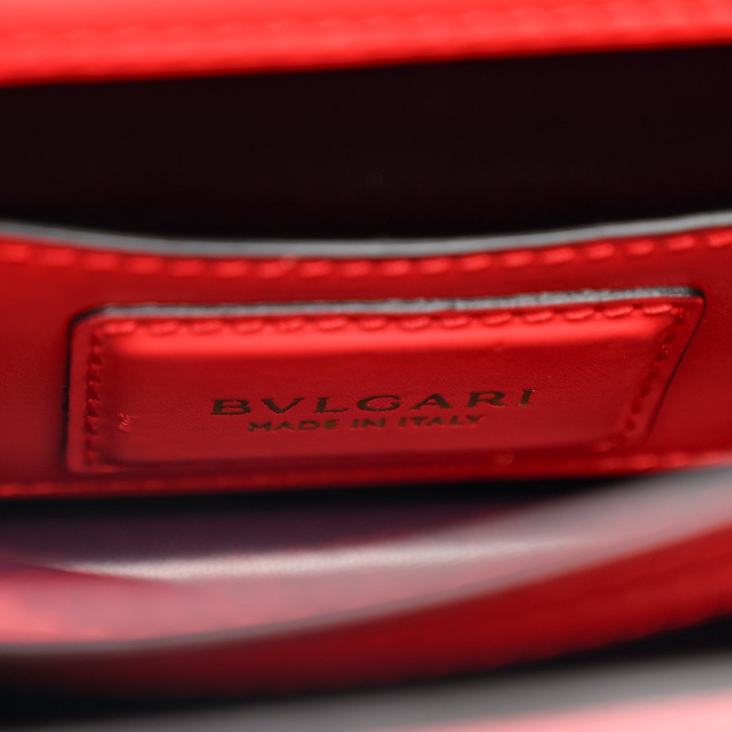 Bulgari Calfskin Serpenti Forever Crossbody Bag Red 6 of 12