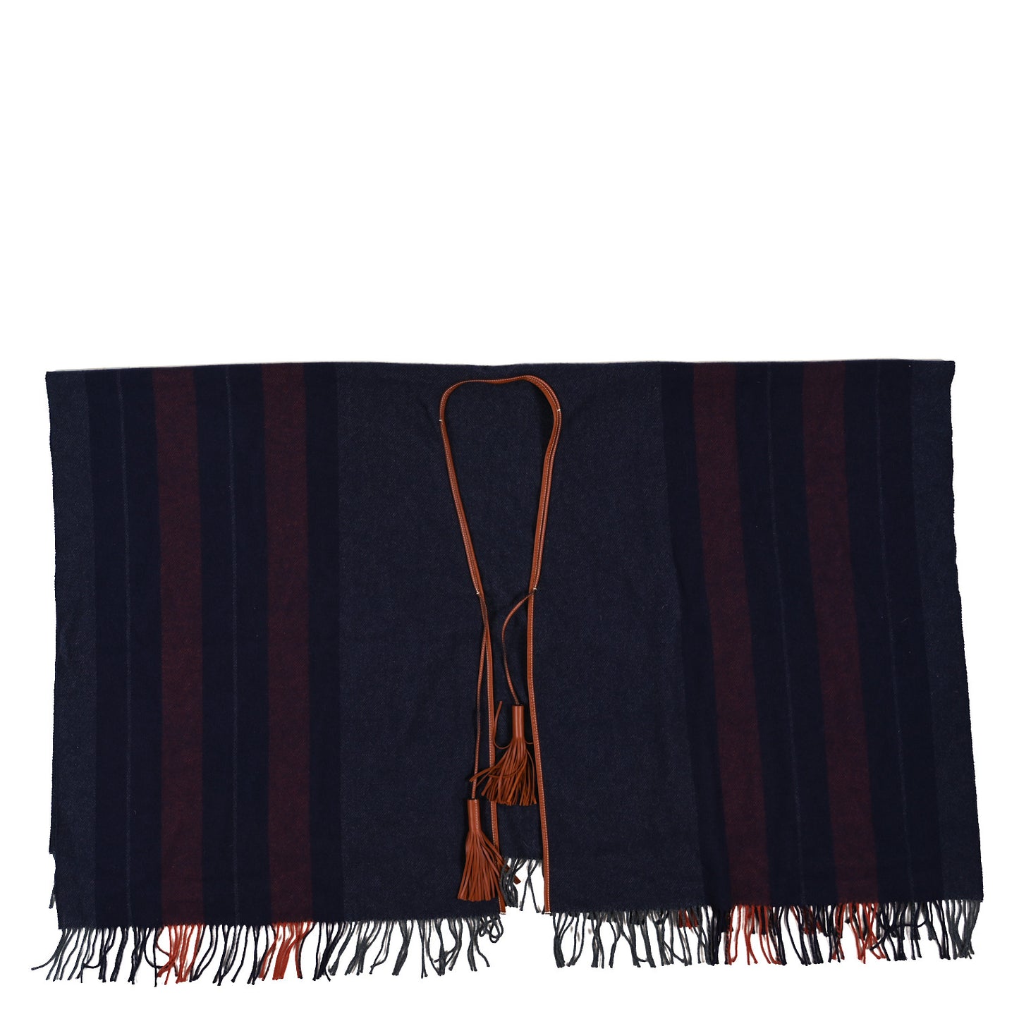 Merino Wool Cashmere Rocabar Poncho Gris