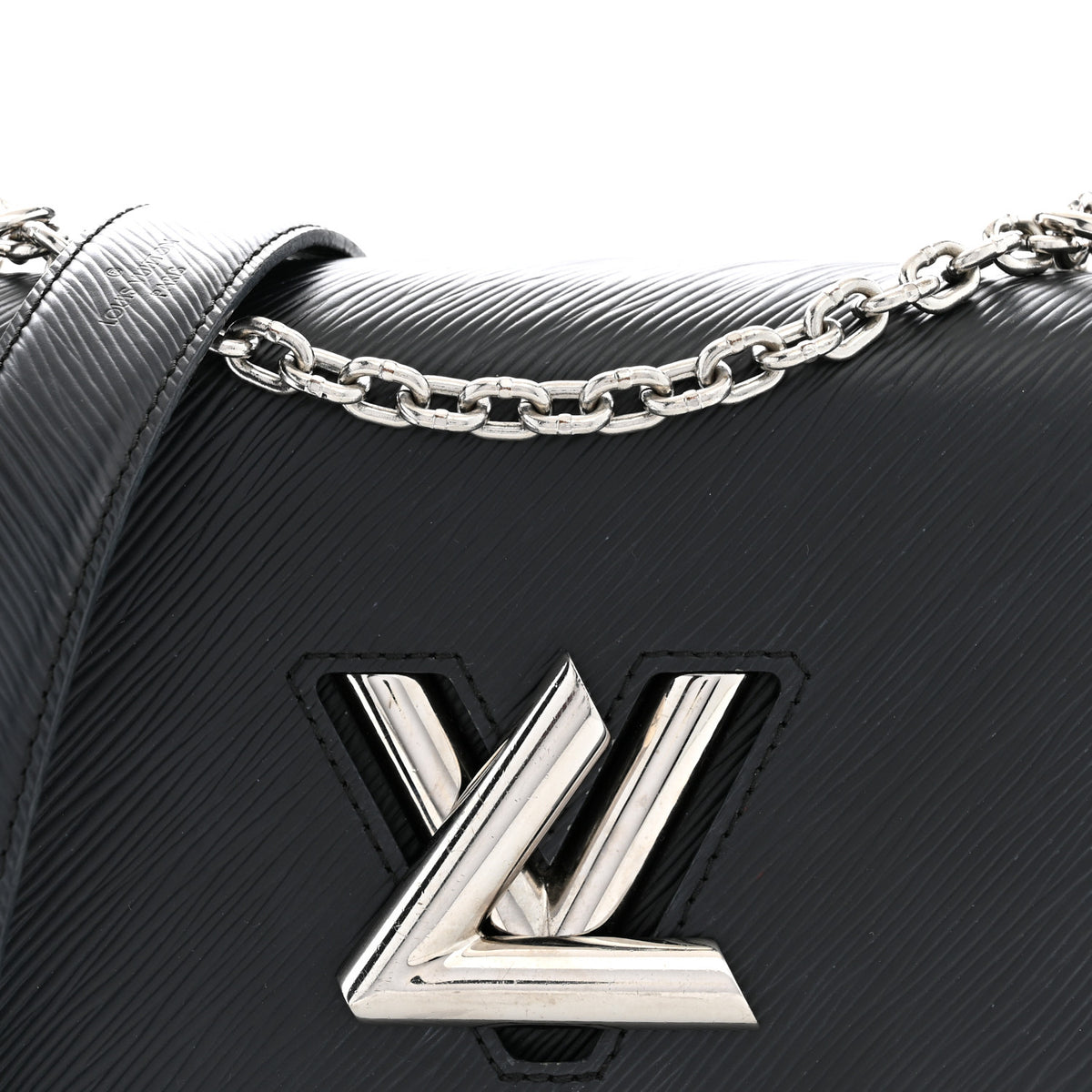 Louis Vuitton Epi Twist Shoulder Bag MM Black 8 of 12