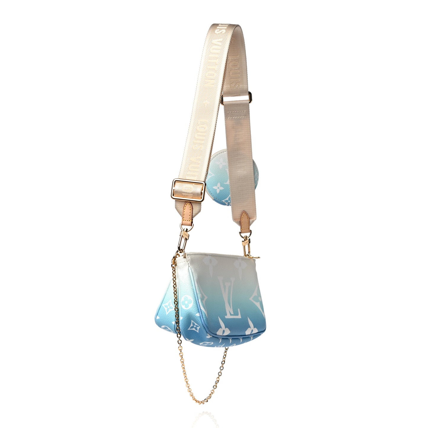 Monogram Giant By The Pool Multi Pochette Accessories Blue