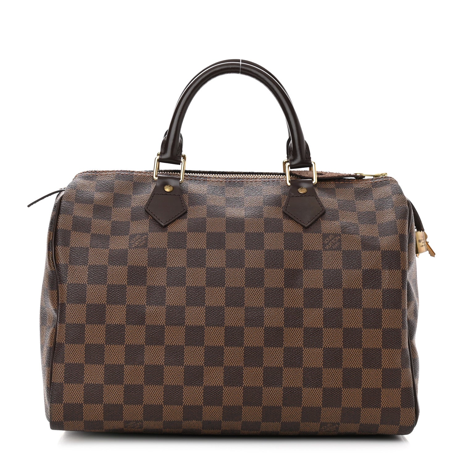 Louis Vuitton Damier Ebene Speedy 30 1 of 12