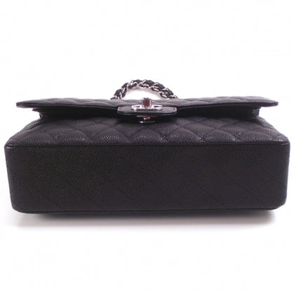 Chanel Caviar Jumbo Double Flap Black 4 of 11
