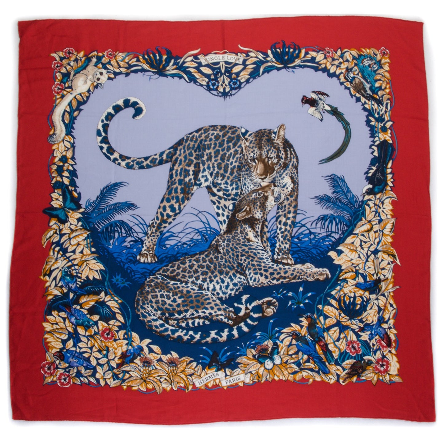 Cashmere Silk Jungle Love Shawl 140