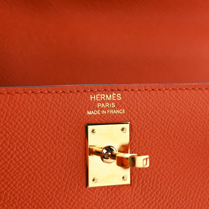 Hermes Epsom Kelly Sellier 25 Terre Battue 6 of 9