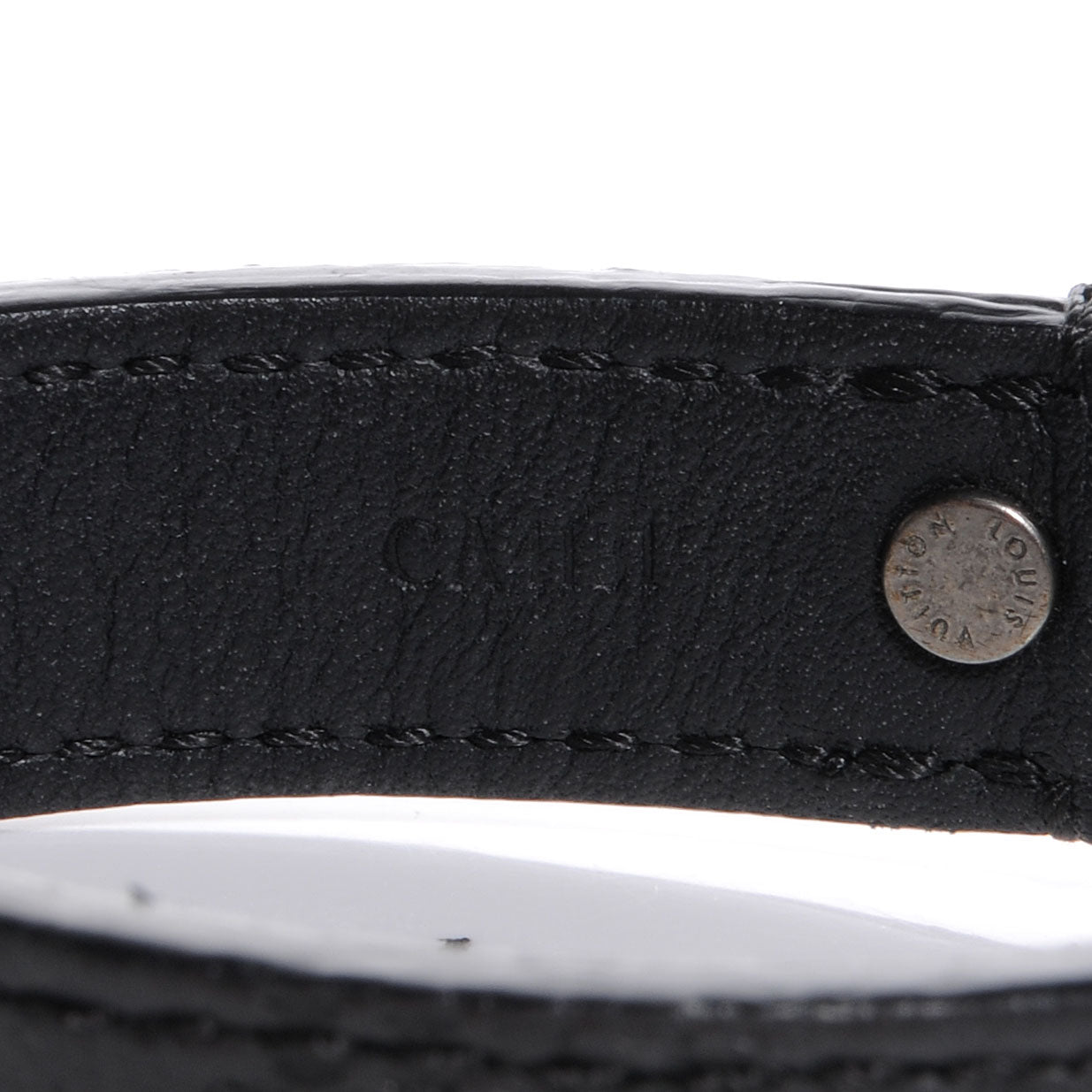Louis Vuitton Damier Infini Bandit Bracelet Black 4 of 7