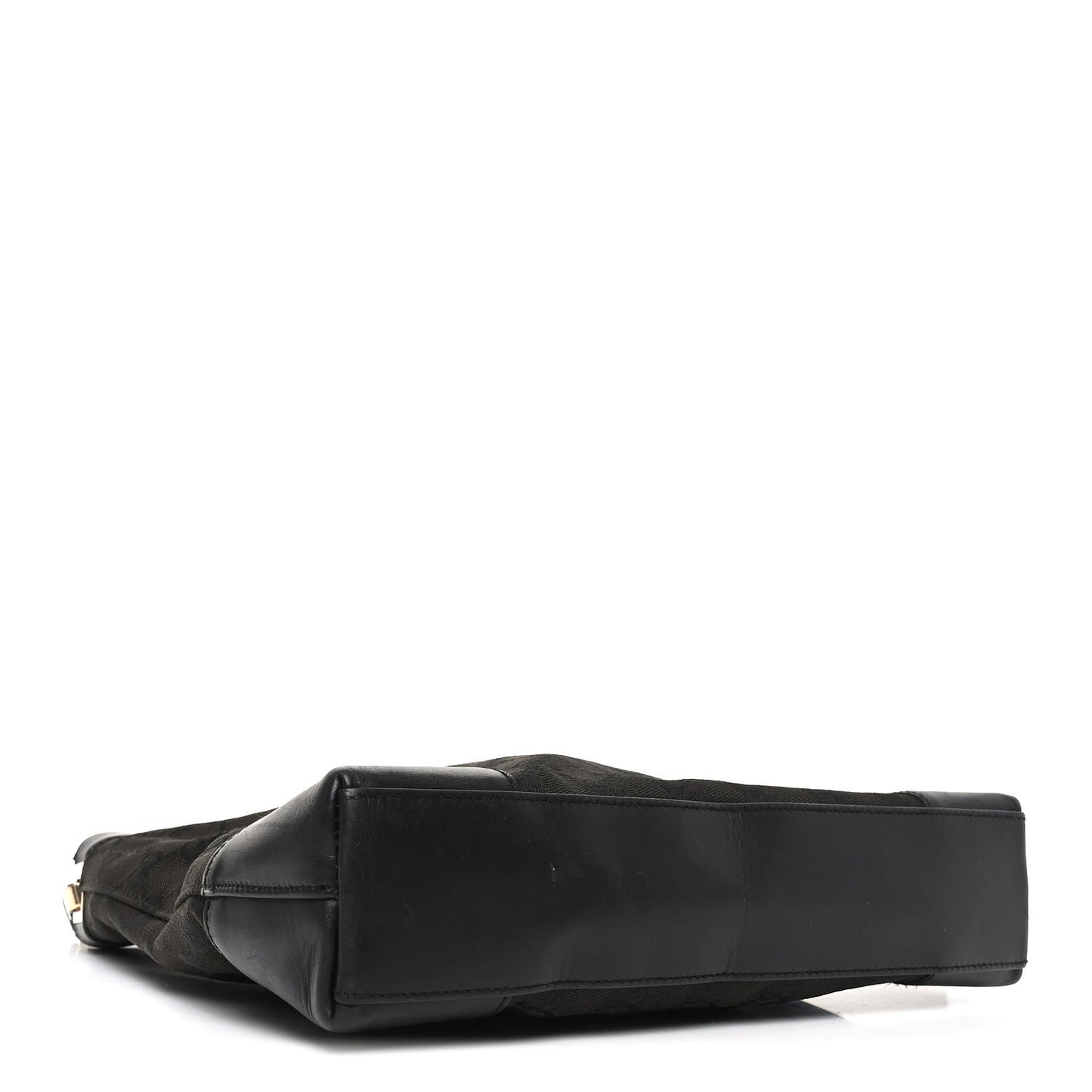 GG Monogram Shoulder Bag Black