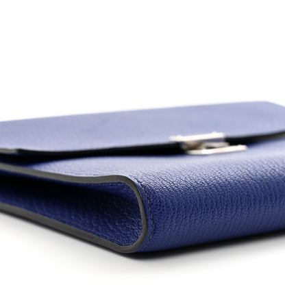 Hermes Chevre Mysore Clic 16 Wallet Bleu Electrique 7 of 10