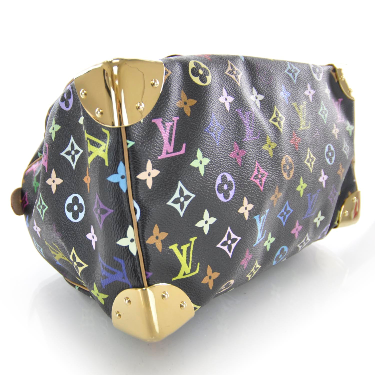 Louis Vuitton Monogram Multicolor Speedy 30 Black 4 of 7