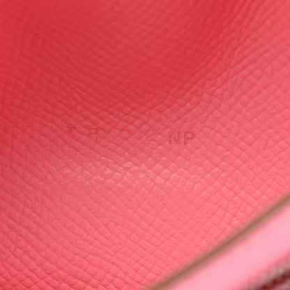 Hermes Epsom Bearn Gusset Wallet Rose Confetti 7 of 8