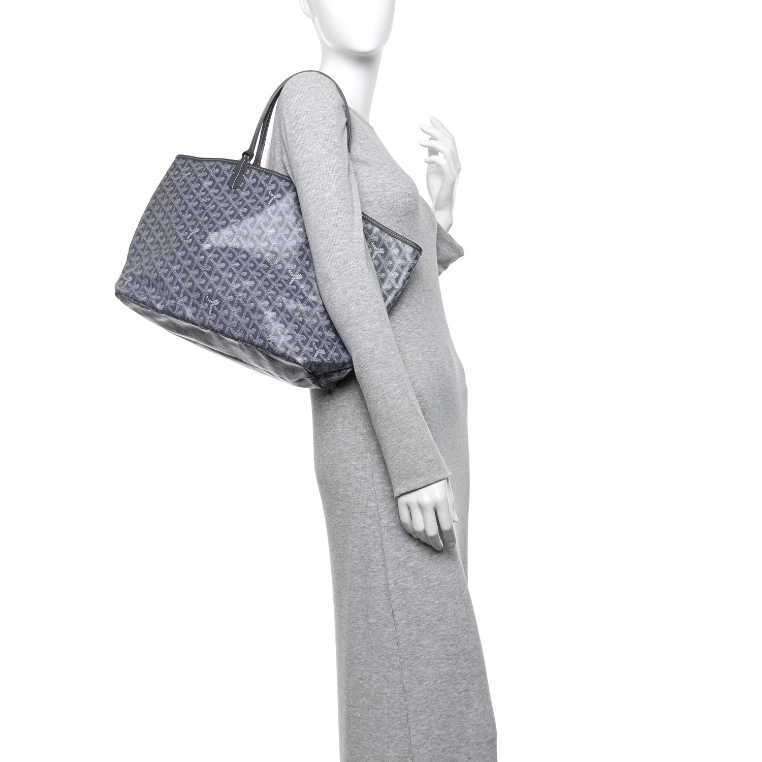 Goyard Goyardine Saint Louis PM Grey 2 of 13