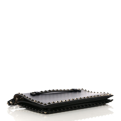 Valentino Garavani Nappa Rockstud Wristlet Clutch Black 5 of 19