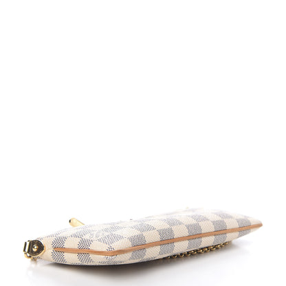 Louis Vuitton Damier Azur Pochette Milla MM 4 of 10