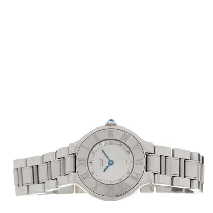 Cartier Stainless Steel 28mm Must De 21 Quartz Watch 2 of 4