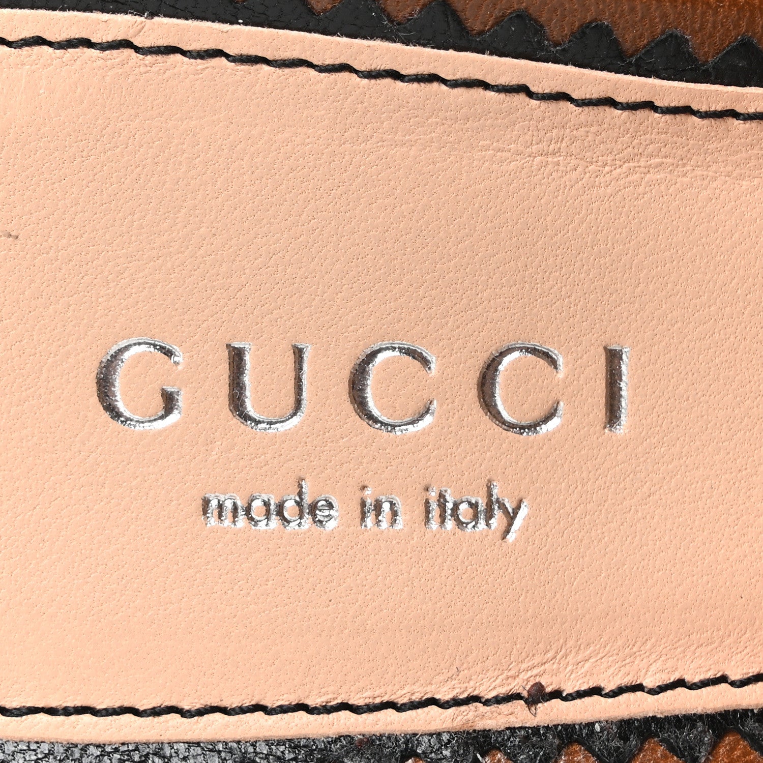 Gucci Malaga Kid Janaya 150mm Platform Sandals 38.5 Cuir 8 of 10