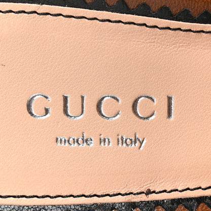 Gucci Malaga Kid Janaya 150mm Platform Sandals 38.5 Cuir 8 of 10