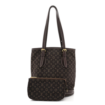Louis Vuitton Mini Lin Monogram Bucket Bag Ebene 2 of 15