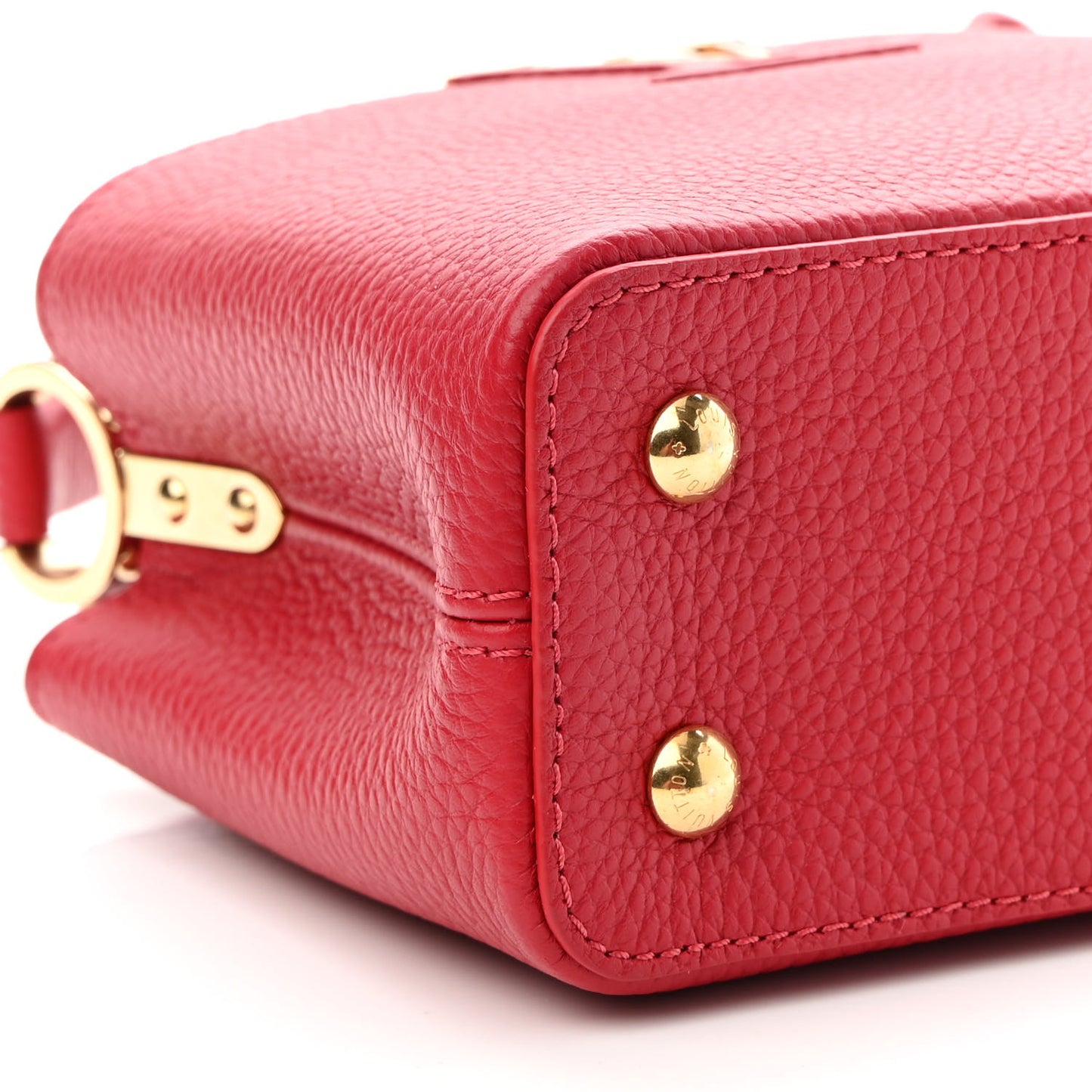 Taurillon Mini Capucines Scarlet