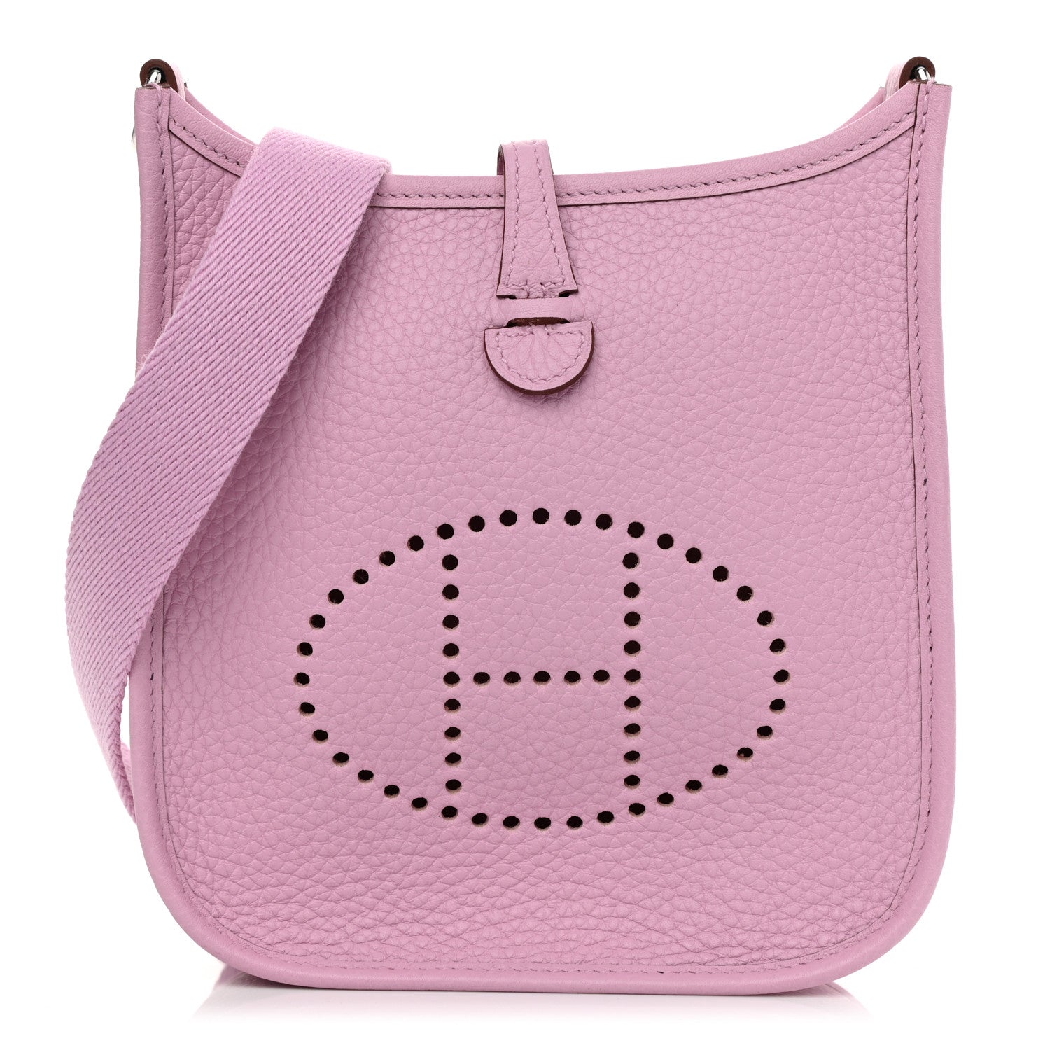 Hermes Taurillon Clemence Evelyne TPM Mauve Sylvestre 1 of 9