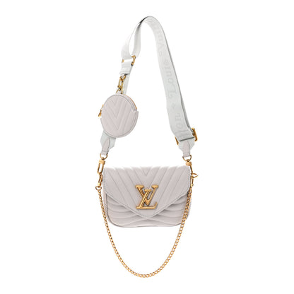 Louis Vuitton Calfskin New Wave Multi Pochette Brume 1 of 10