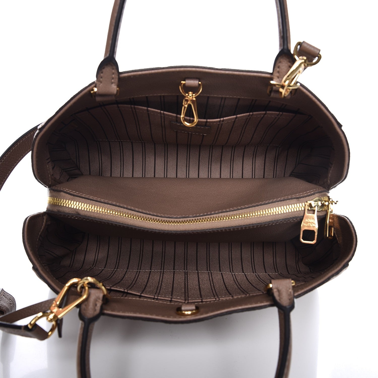 Louis Vuitton Empreinte Montaigne MM Taupe 6 of 9
