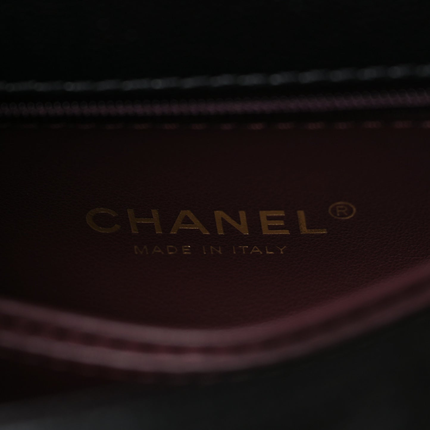 Caviar Quilted Mini Coco Handle Flap Black