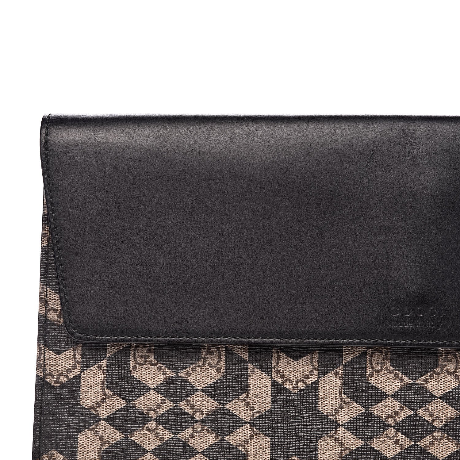 Gucci GG Supreme Monogram Caleido Print Clutch Black 11 of 17