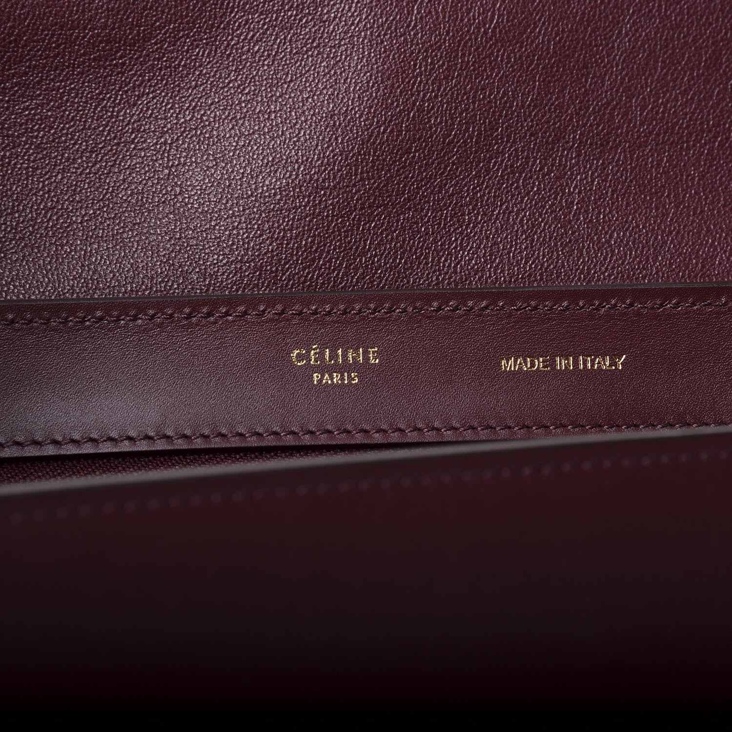 Celine Bullhide Calfskin Grained Nubuck Small Tri-Color Trapeze Medium Chamois 7 of 8