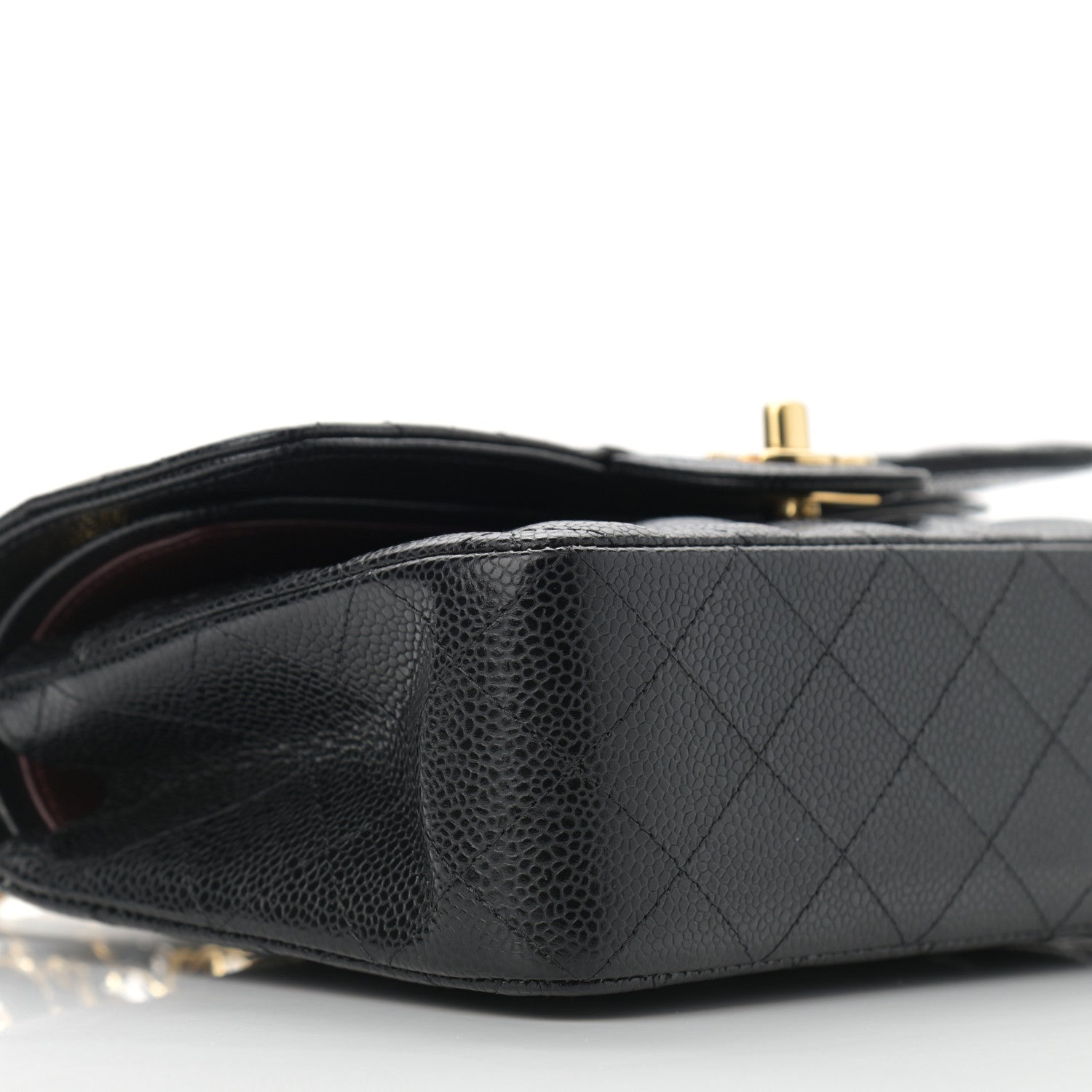 Chanel Caviar Quilted Small Double Flap Black 9 of 11