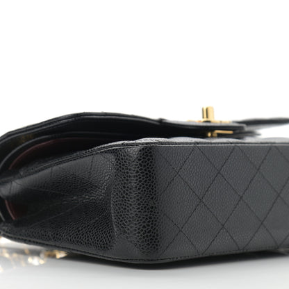 Chanel Caviar Quilted Small Double Flap Black 9 of 11