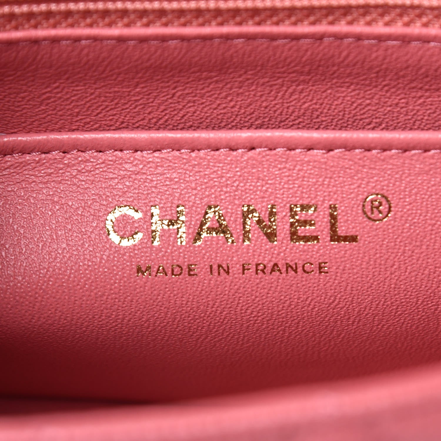 Chanel Iridescent Caviar Quilted Mini Rectangular Flap Pink 6 of 9