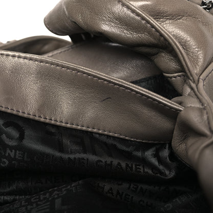 Chanel Lambskin Chain Hobo Grey 10 of 13