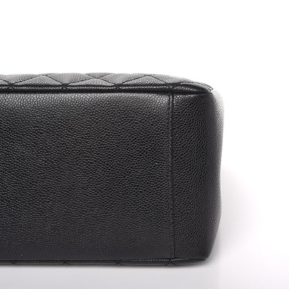 Chanel Caviar Quilted Grand Shopping Tote GST Black 9 of 10