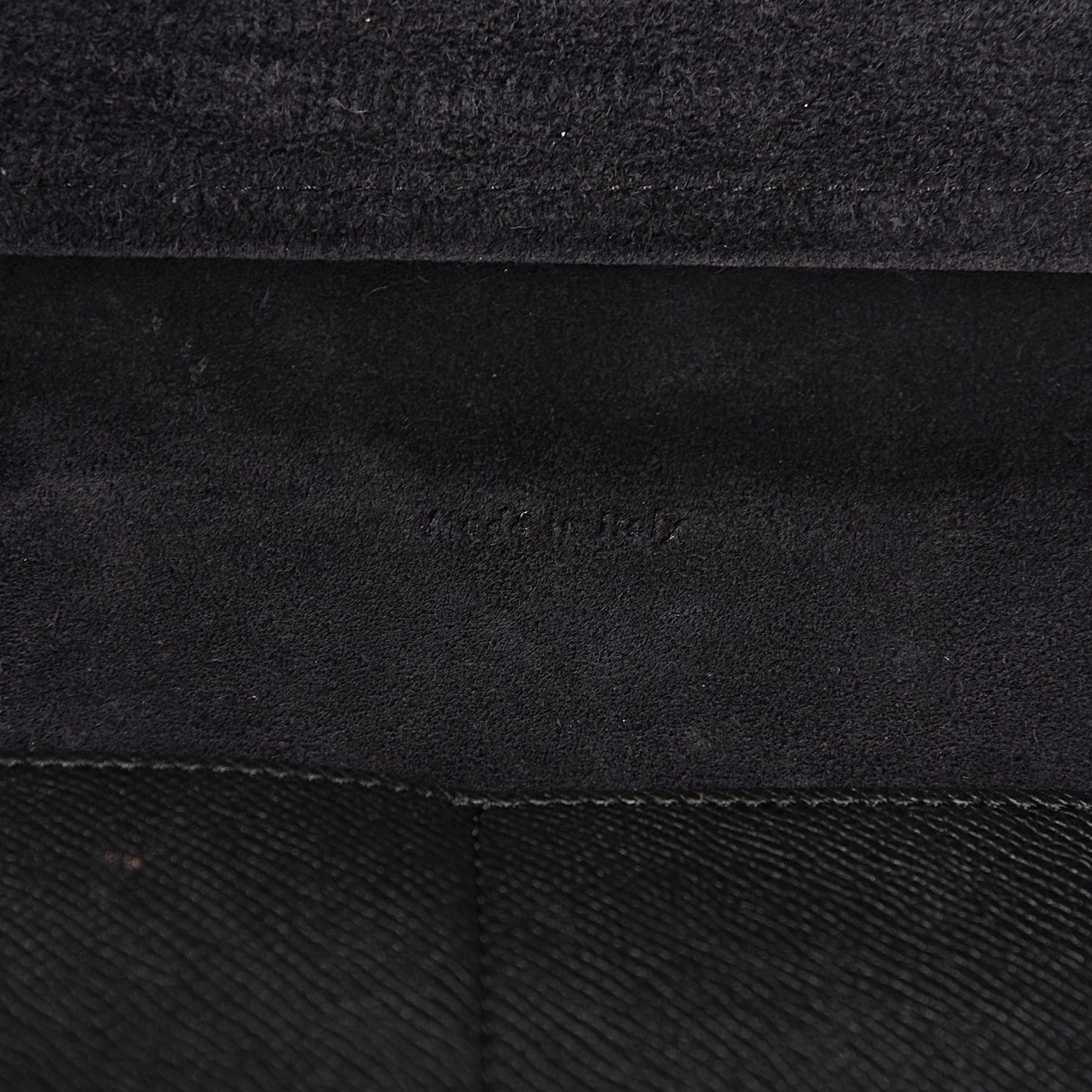 Grained Calfskin Mini Belt Bag Black