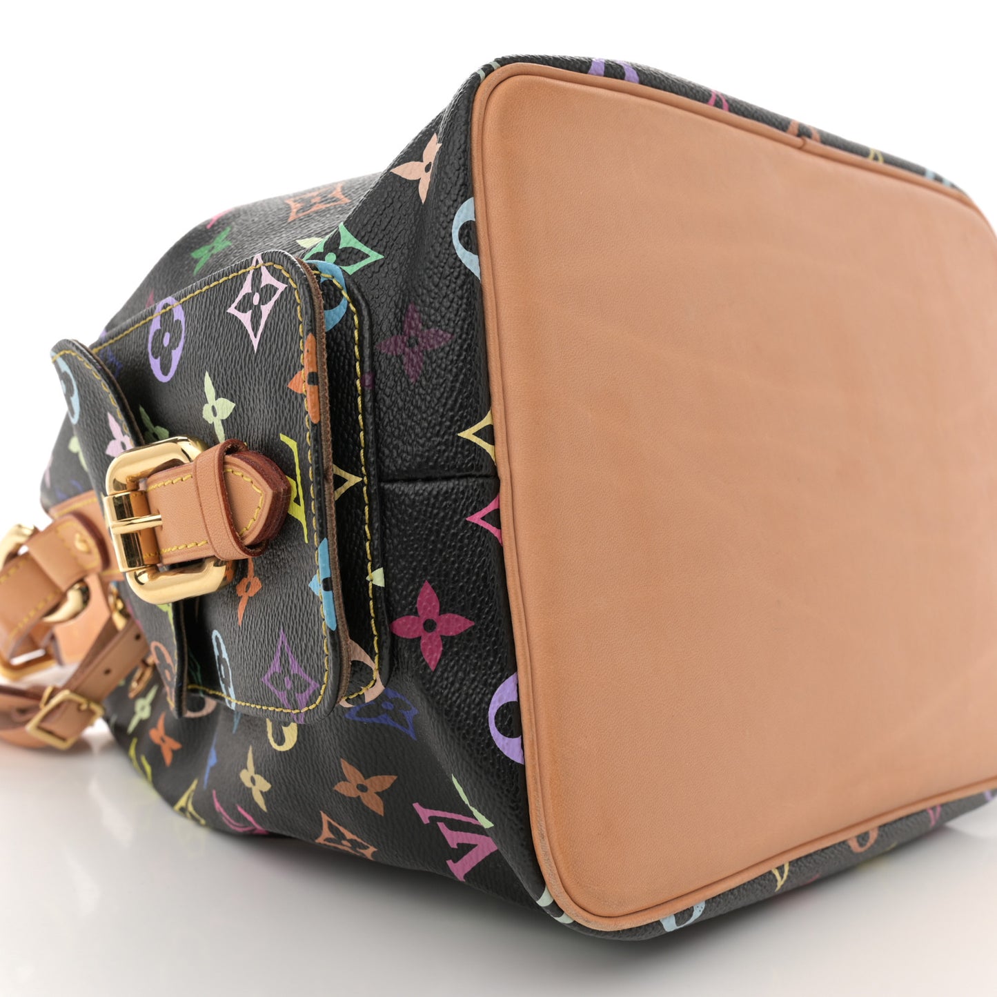Monogram Multicolor Petit Noe Black